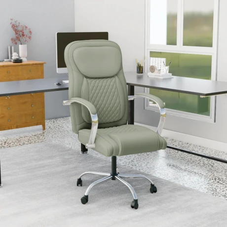 Silla de oficina Stratus 360 Gris Oliva Silla de oficina Stratus 360 Gris Oliva