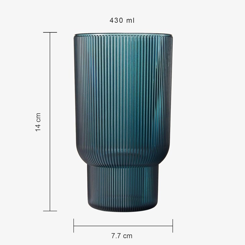 Juego de 4 vasos de acrilico Juego de 4 vasos de acrilico
