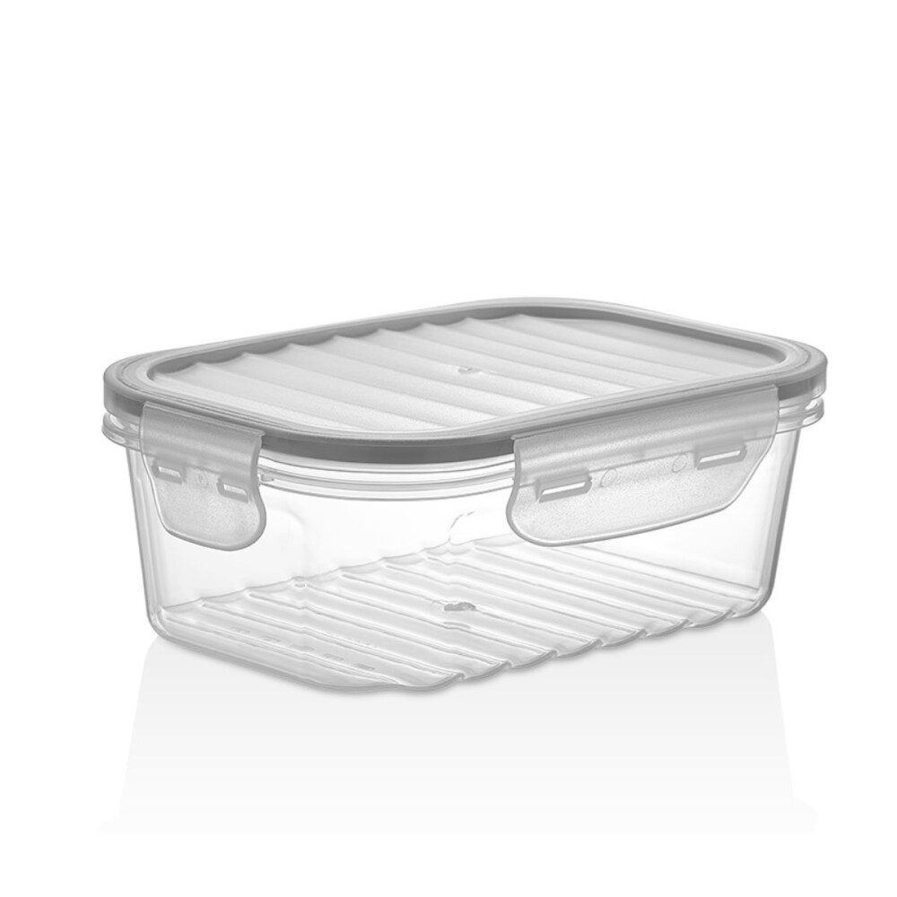 Vianda transparente 1L 21.5x15.9x8 cm QLUX IDEAS Vianda transparente 1L 21.5x15.9x8 cm QLUX IDEAS