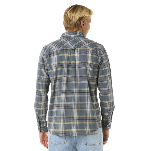 Camisa Rip Curl Griffin Flannel - Gris Camisa Rip Curl Griffin Flannel - Gris