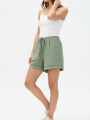Short Jeral Menta Oscuro