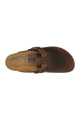 Zueco Boston Oiled Leather Sfb - Estrecho Habana