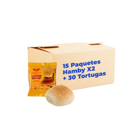 30 Hamburguesas Hamby + 30 Tortugas 30 Hamburguesas Hamby + 30 Tortugas