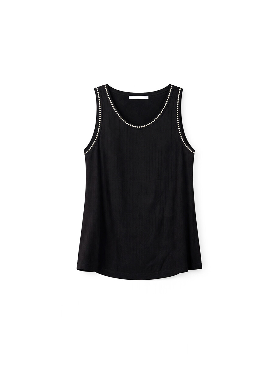 MUSCULOSA TARTU - NEGRO 