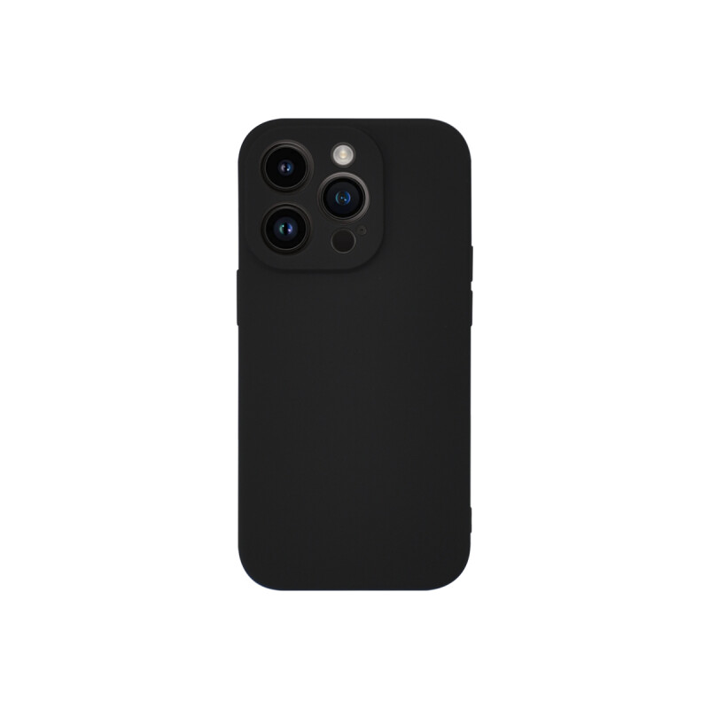 Protector iPhone 14 Pro engomado color negro Protector Iphone 14 Pro Engomado Color Negro