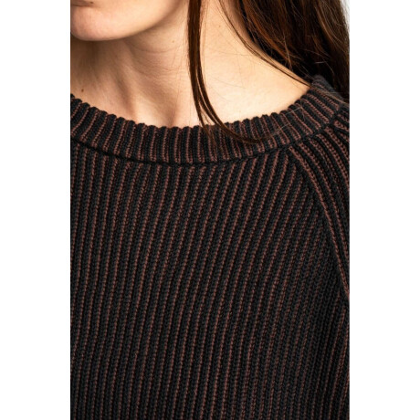Sweater Texturado Negro