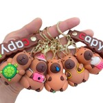 LLAVEROS DE CAPIBARA DIVERTIDOS • 12,5cm LLAVEROS DE CAPIBARA DIVERTIDOS • 12,5cm