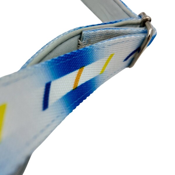 Arnes Correa Pretal Perro Mascota Ajustable Grande Variante Color Azul