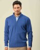 Buzo Lambswool Medio Cierre Jean