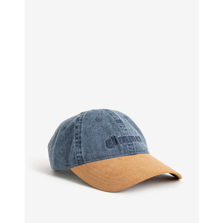 Gorra Caps Con Bordado Y Vicera A Contratono Combinacion Multicolor