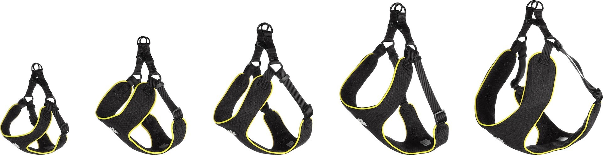 ARNÉS STEP&GO TASHA FLAMINGO NEGRO S 