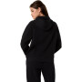 Polera Training Asics Logo Fleece Pullover Hoodie Mujer Performance Black