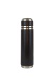 Termo de acero forrado Marron oscuro