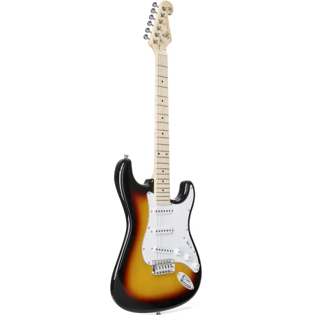 GUITARRA ELÉCTRICA SX SEM1 STRAT SUNBURST CON FUNDA GUITARRA ELÉCTRICA SX SEM1 STRAT SUNBURST CON FUNDA