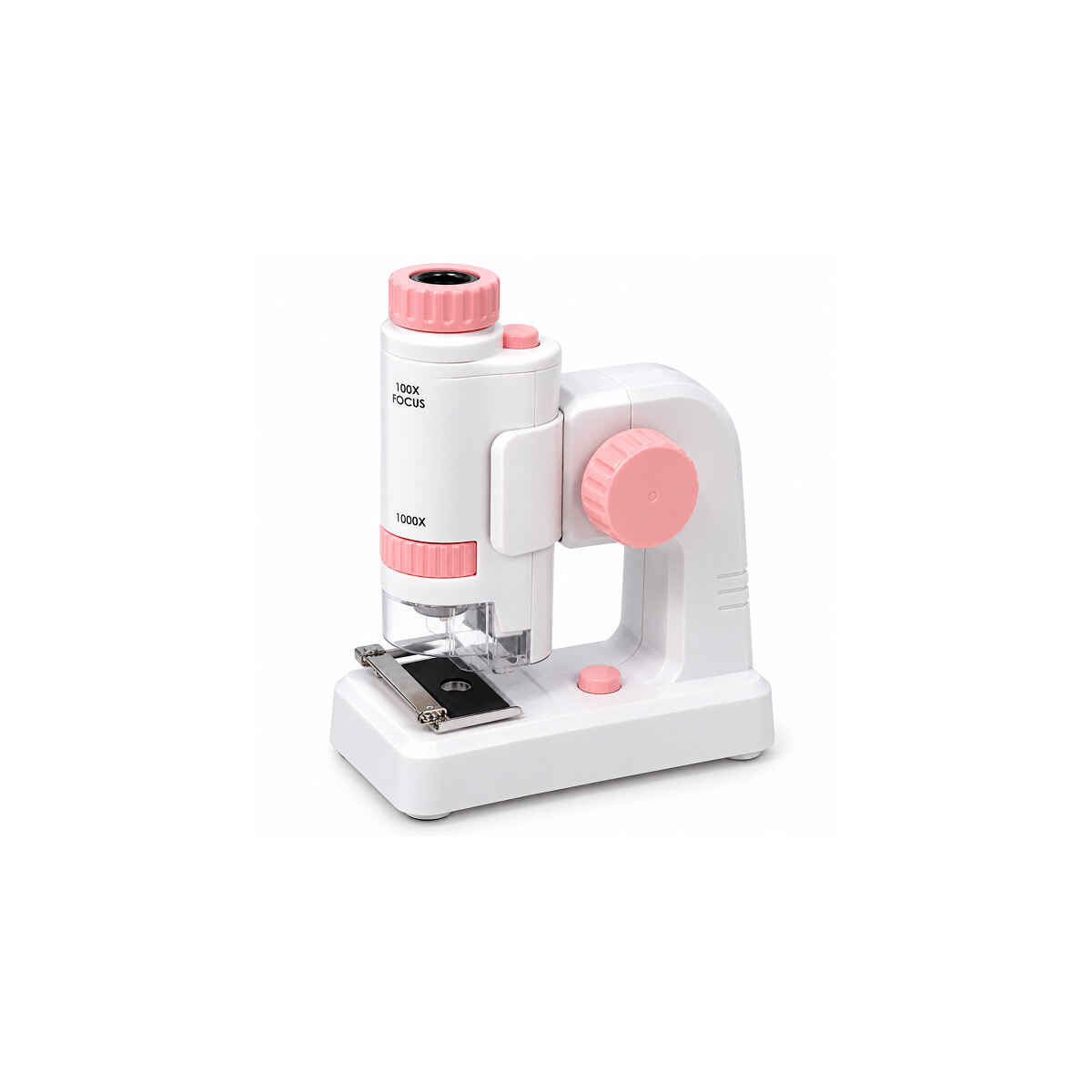 Microscopio infantil con accesorios - Rosado 