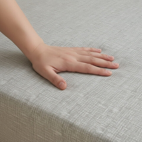 Juego De Sabanas 1 Plaza Toque Algodón Sommier Tramado Gris Juego De Sabanas 1 Plaza Toque Algodón Sommier Tramado Gris