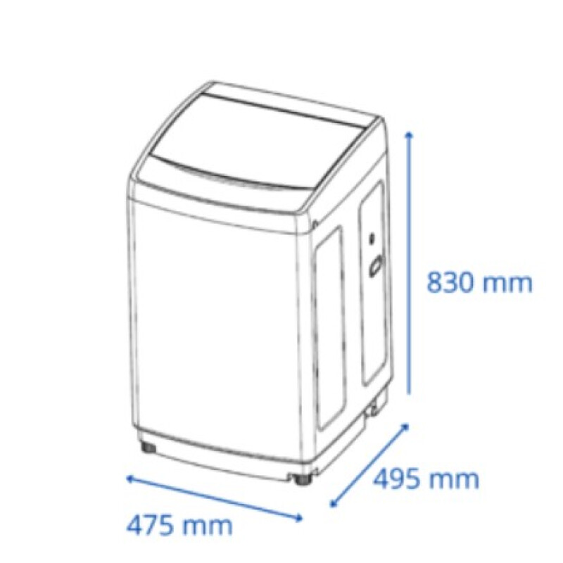 Lavarropas Thompson LTH 7005 Carga Superior 5 kg – 700 RPM Lavarropas Thompson LTH 7005 Carga Superior 5 kg – 700 RPM