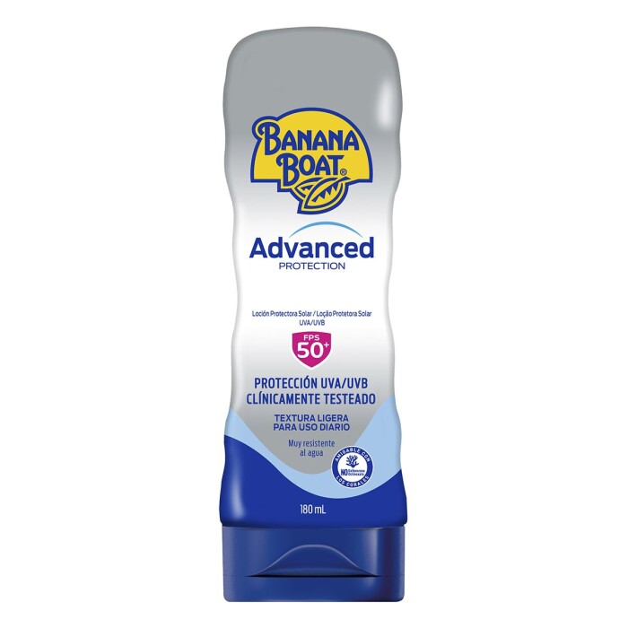 BANANA BOAT ADVANCE PROTEC LOCION SPF50 única