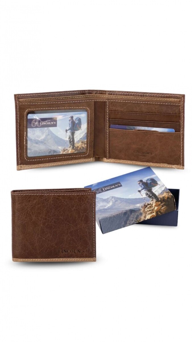 Billetera Anubis - Tabaco 