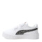 Championes Infantiles Puma Carina 3.0 Animal Blanco - Negro