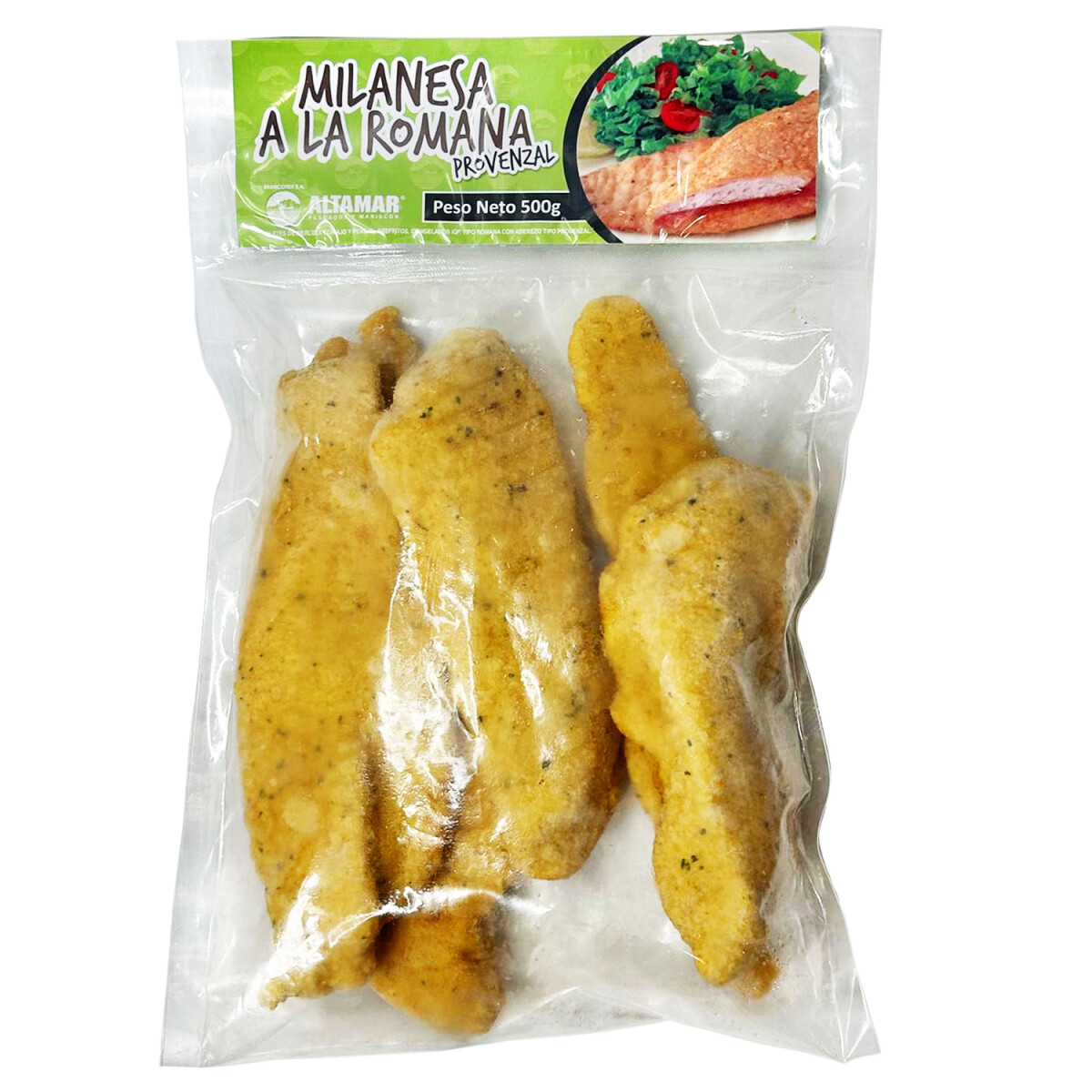 Milanesa a la Romana Altamar 500 Gramos 