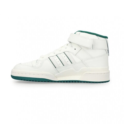 Championes adidas Forum Mid Cloud White/collegiate Green/cloud White