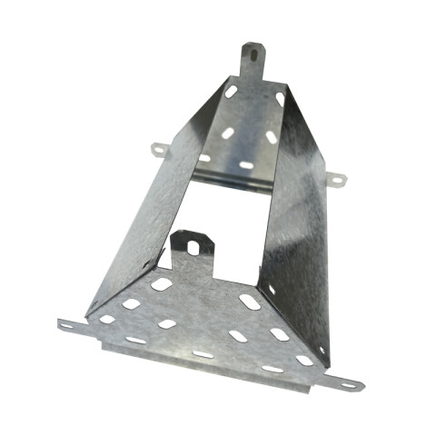 Curva Tee bajada p/ducto cal. 100x65 Zincgrip Nº22 X00321