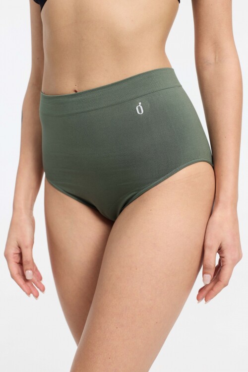 Bombacha PIMENTÓN Tiro Alto Verde Salvia