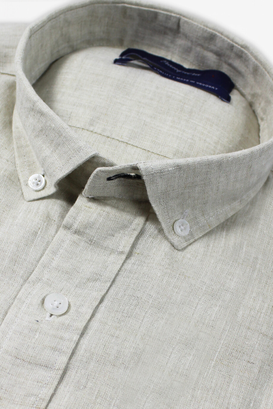 Camisa de Lino Beige