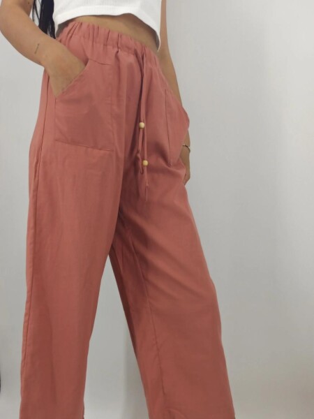 PANTALON WANNA BRUNA TERRACOTA