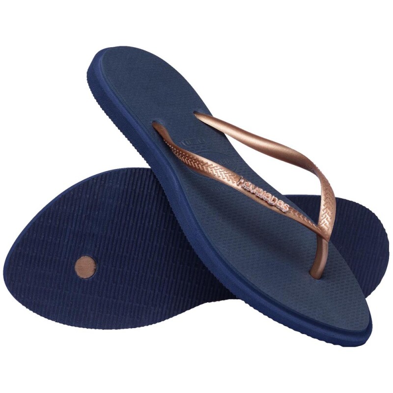 Sandalias Havaianas Slim Point FC Mujer Azul Marino índigo