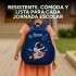 Mochila Escolar Reforzada 33x24cm 2 Bolsillos Astronauta Color Azul