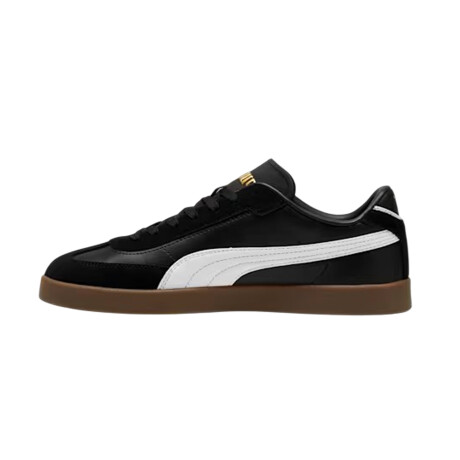 Championes Puma Club Li Era Black/White/Gum