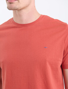 520658 T-SHIRT HARRINGTON LABEL Ladrillo