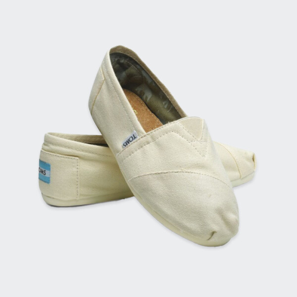 Alpargatas Toms Canvas Beige