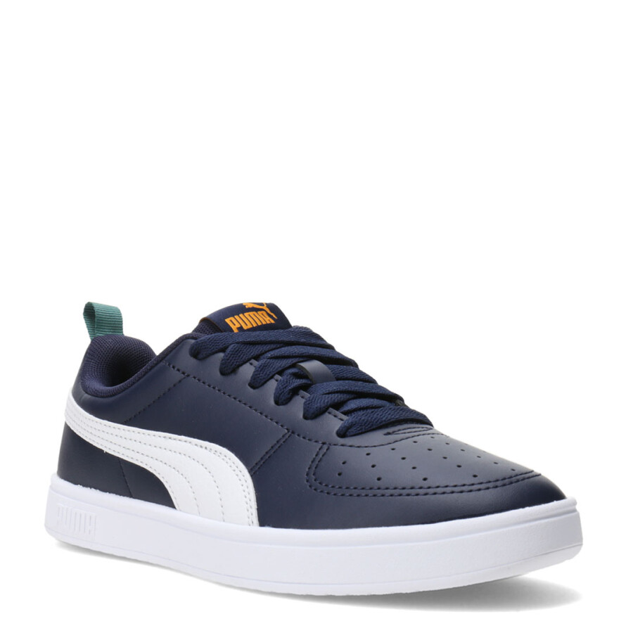 Championes de Niños Puma Rickie Junior Azul - Blanco