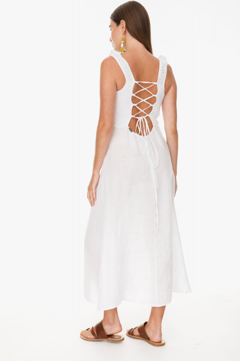 Vestido Antoniette Blanco