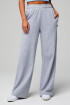 Year Round Terry Wide Leg Sweatpant Classic Grey Heather