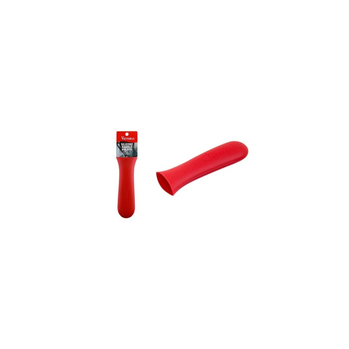 MANGO VICTORIA DE SILICONA GRANDE 18CM - ROJO 