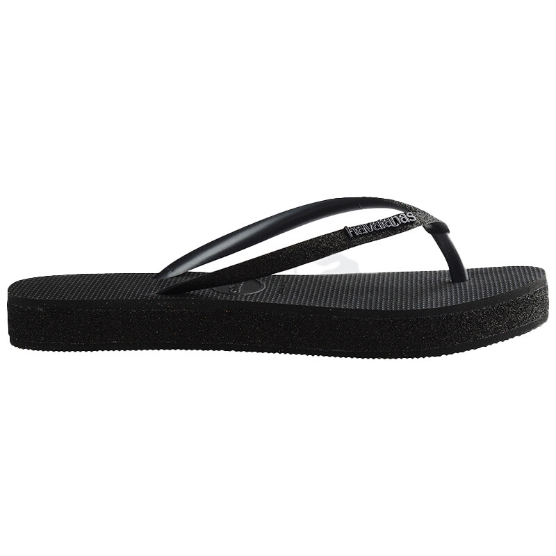 Ojotas Havaianas Slim Flatform Sparkle Negro