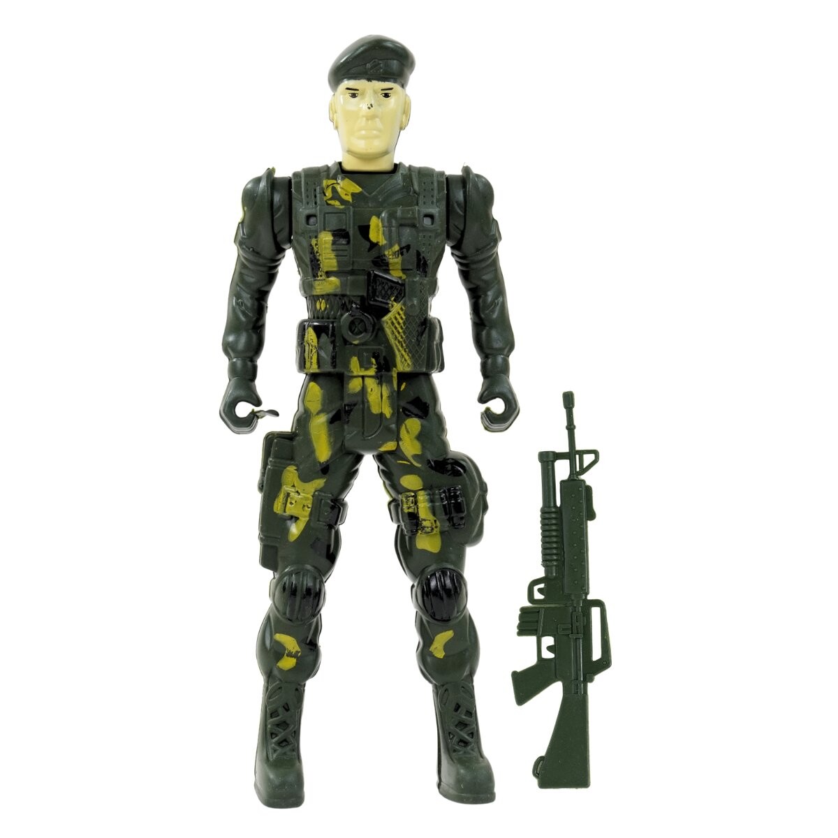 Muñeco militar con arma 