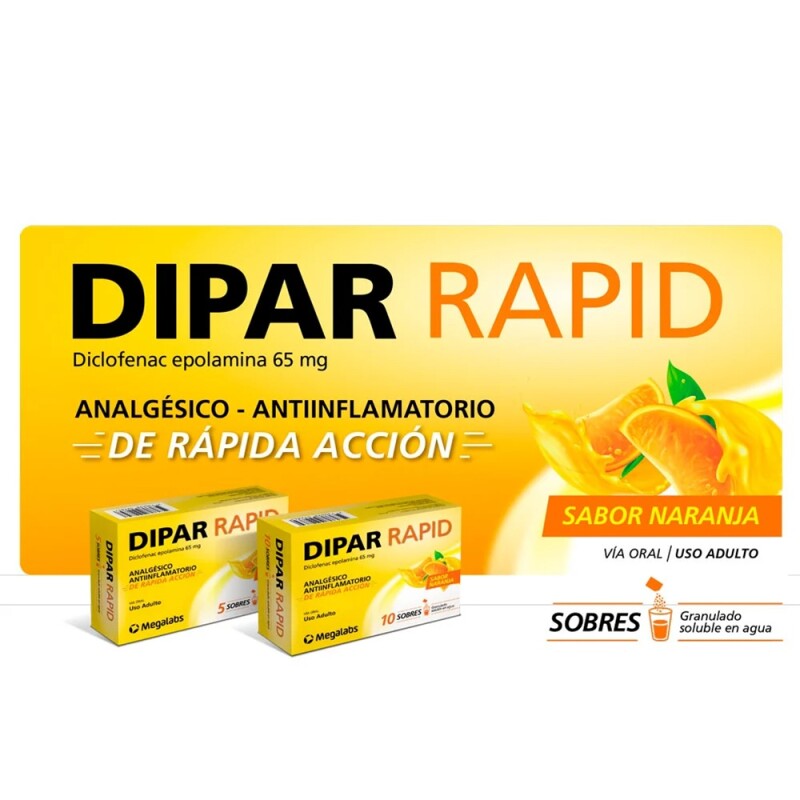 Dipar Rapid 65 Mg. 10 Sobres Dipar Rapid 65 Mg. 10 Sobres