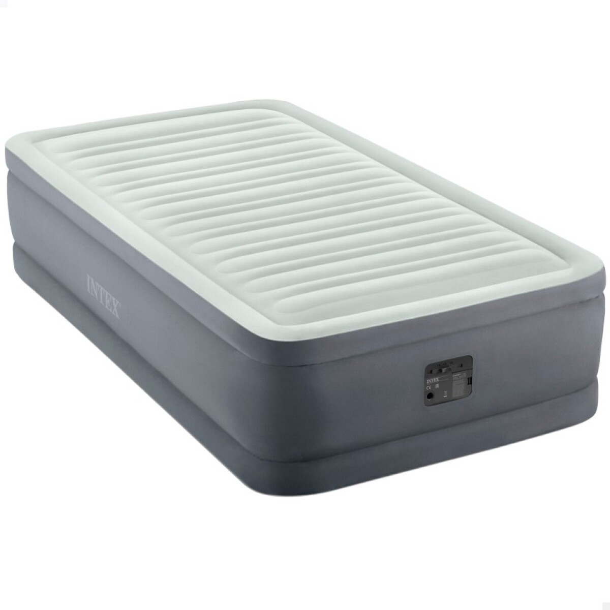 INTEX CAMA DE AIRE PREM-AIRE® TECNOLOGIA FIBER TECH DE DOBLE BASE 1 PLAZA TWIN 