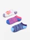 MEDIAS NIÑO PACK 3 PCS FUCSIA
