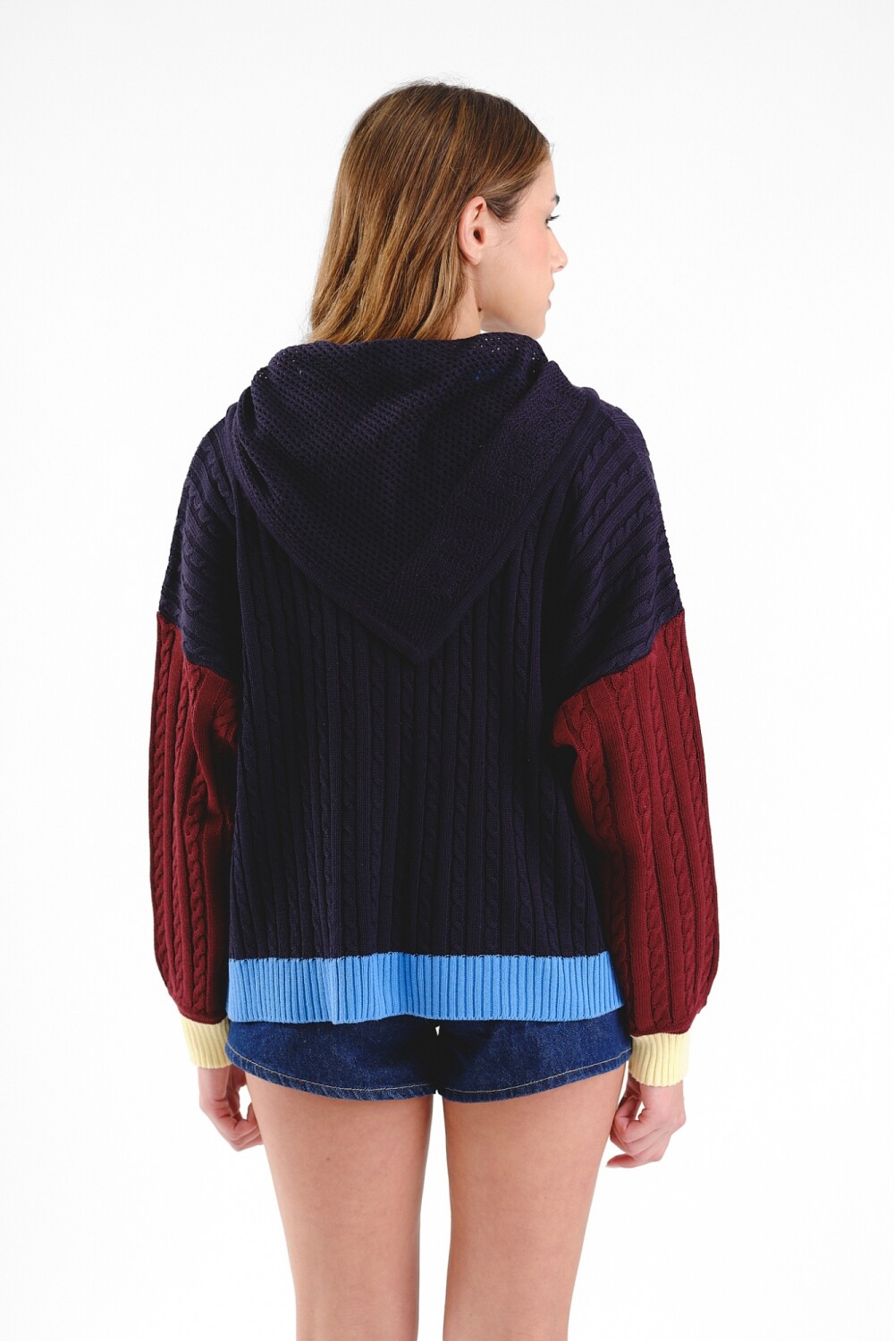 Cardigan Comodín Azul