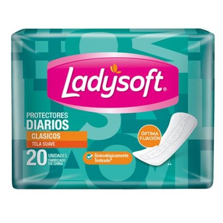 Ladysoft Protectores Diarios Clásicos 20 Unidades – Protección y Suavidad Ladysoft Protectores Diarios Clásicos 20 Unidades – Protección y Suavidad