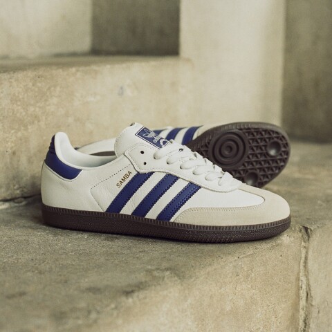 Championes adidas Samba ADV White/blue