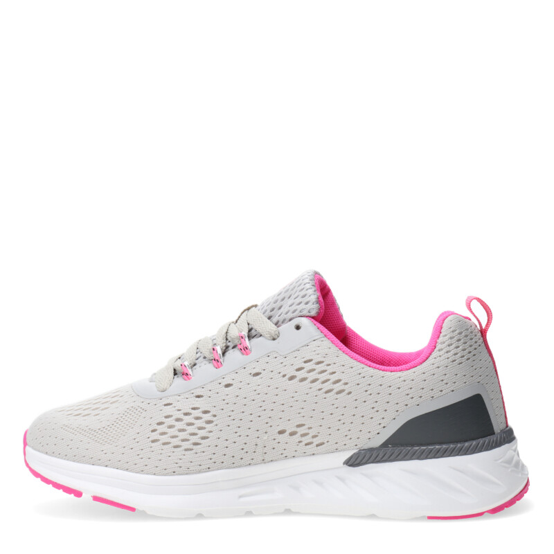 Championes de Mujer Push Gris - Rosado