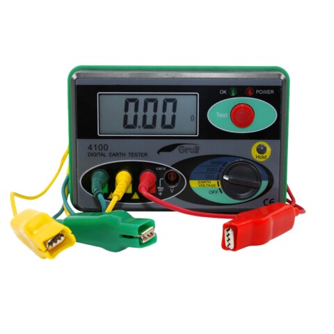 TERROMETRO DIGITAL PORTÁTIL 30V-40/2000 OHM DY4100 TERROMETRO DIGITAL PORTÁTIL 30V-40/2000 OHM DY4100
