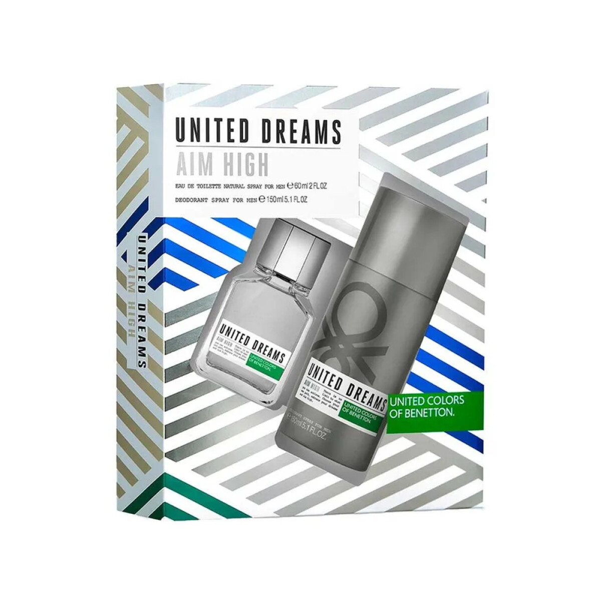 Perfume Benetton United Dreams Aim High EDT 100ml + Desodorante 150ml 